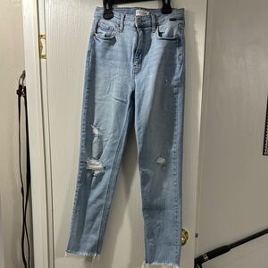 Cello Light Blue Distressed Women's Jeans